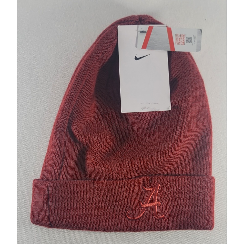 Nike Alabama Crimson Tide Cuffed Beanie Hat SEC Adult Unisex New With Tags